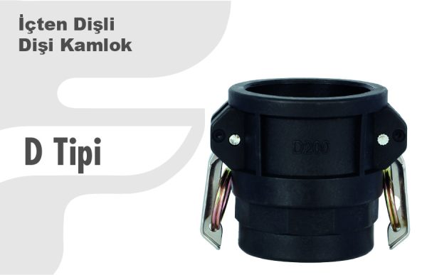 D Tipi Poliropilen Kamlok